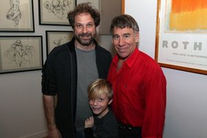 Kurt Deutsch and son Eli w/ Stephen Schwartz @ BroadwayWorld Kurt Deutsch and son Eli w/ Stephen Schwartz Photo