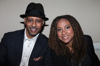 Ruben Santiago & Tracie Thoms Photo