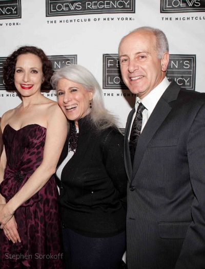 Bebe Neuwirth, Jamie deRoy & Actors Fund CEO Joe Benincasa Photo