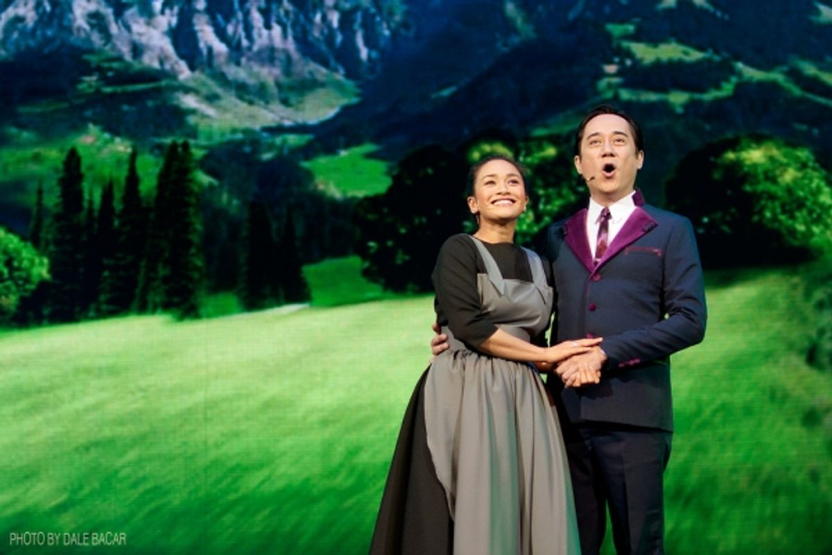 London-based actress Joanna Ampil and stage actor and director Audie Gemora topbill Resorts World Manila's production of the beloved musical Sound of Music; photo by Dale Bacar at 