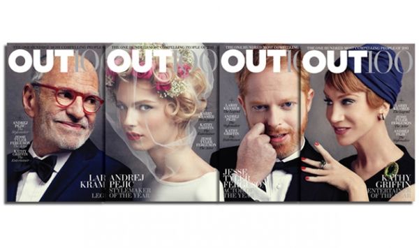 Larry Kramer, Andrej Pejic, Jesse Tyler Ferguson, Kathy Griffin Photo