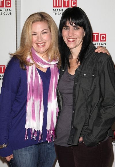 Playwright Molly Smith Metzler & Director Leigh Silverman  Photo