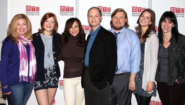 Playwright Molly Smith Metzler, Colby Minifie, Rosie Perez, David Hyde Pierce, Michae Photo