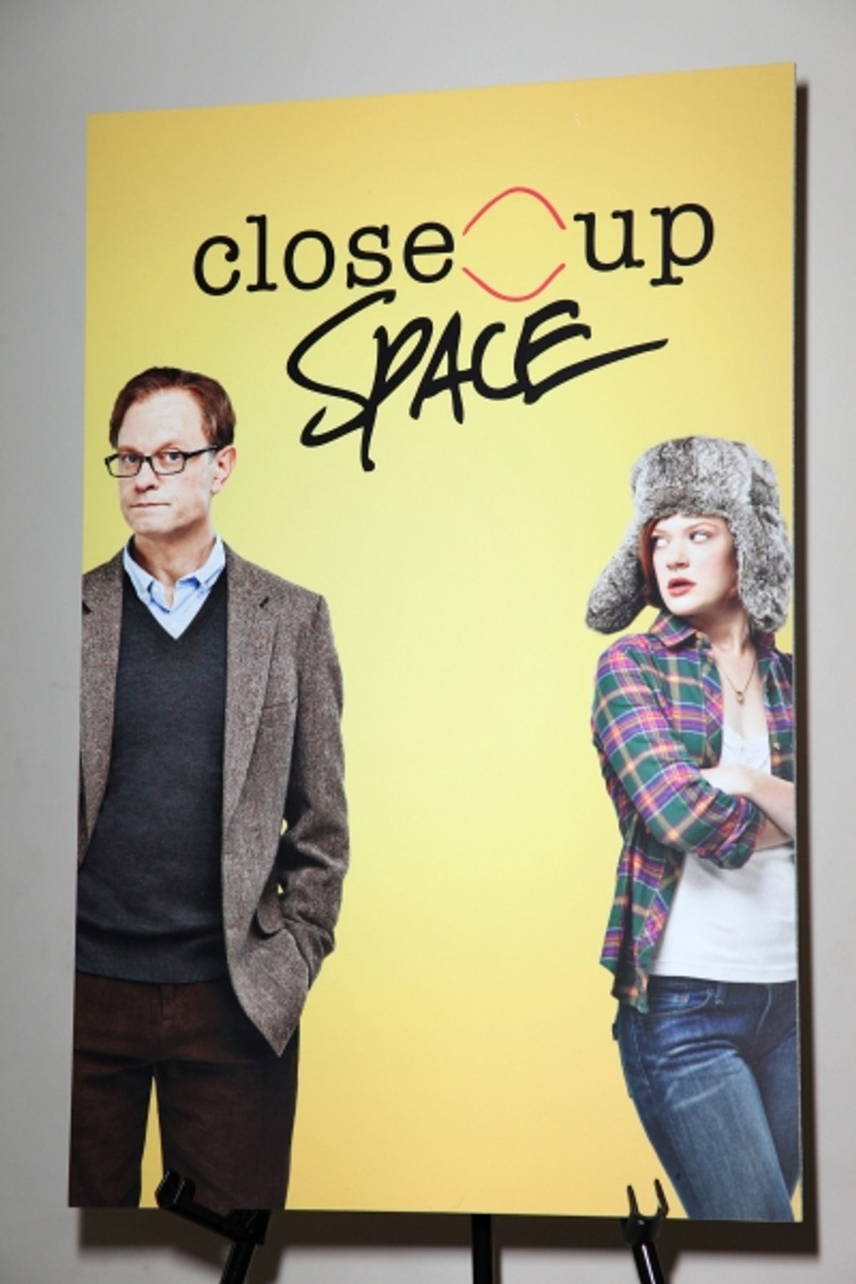 David Hyde Pierce & Colby Minifie Poster for the Manhattan Theatre Club's Production of 'Close Up Space' at the MTC Rehearsal Studios in New York City. at 