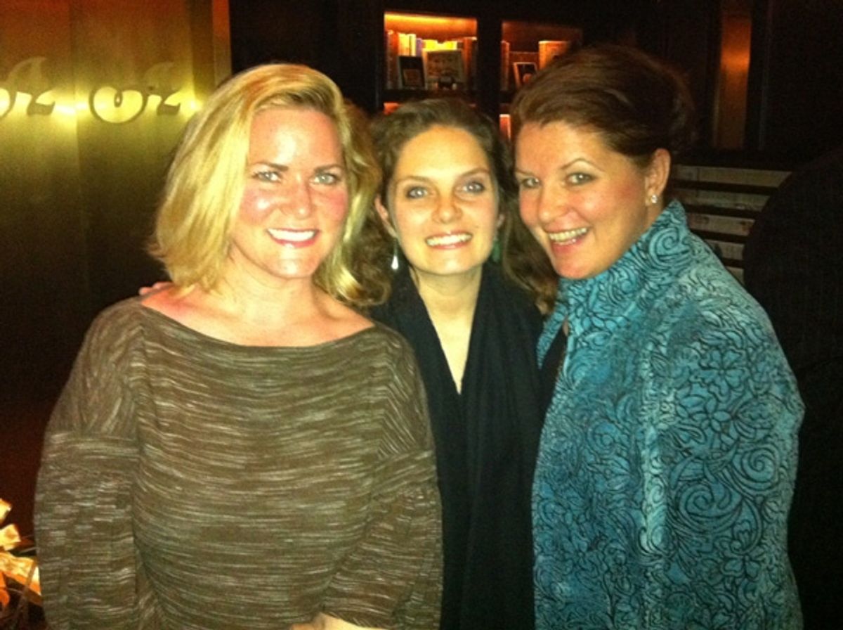 Colleen McHugh, Danielle Grabianowski, Klea Blackhurst at 