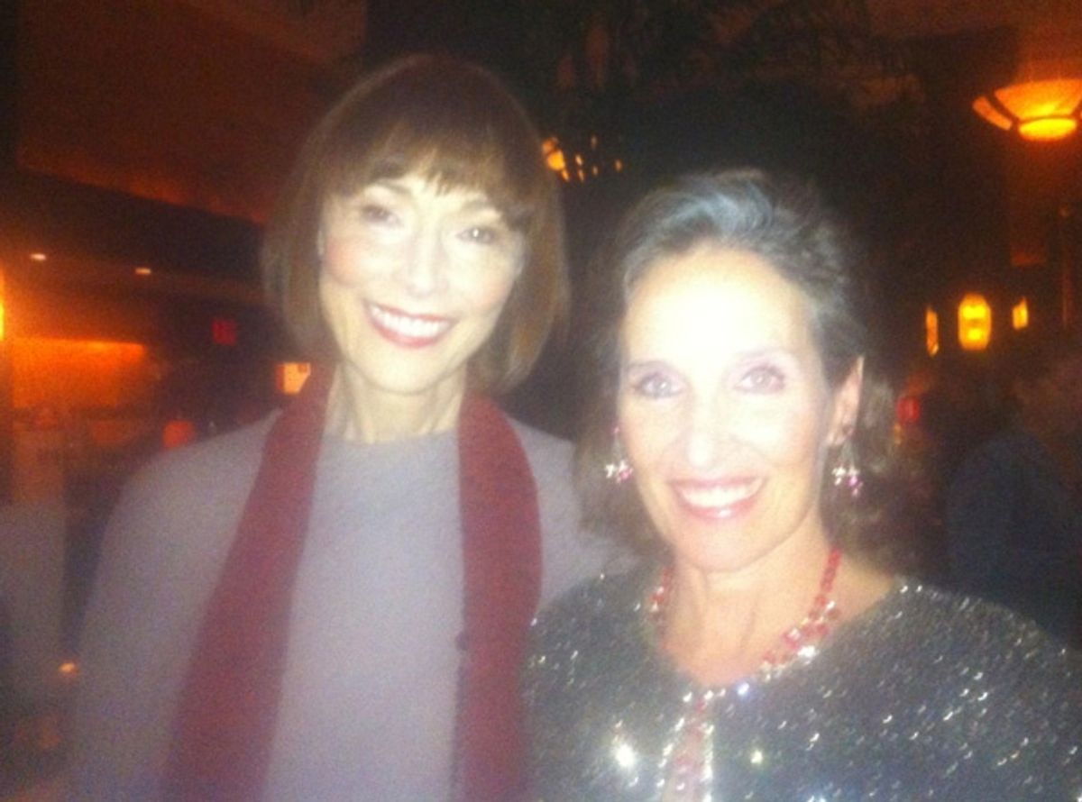 Karen Akers and Andrea Marcovicci  at 