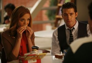 Jayma Mays, Matthew Morrison @ BroadwayWorld Jayma Mays, Matthew Morrison Photo