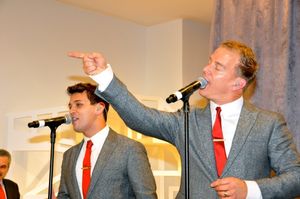 Michael Longoria and Christian Hoff Photo