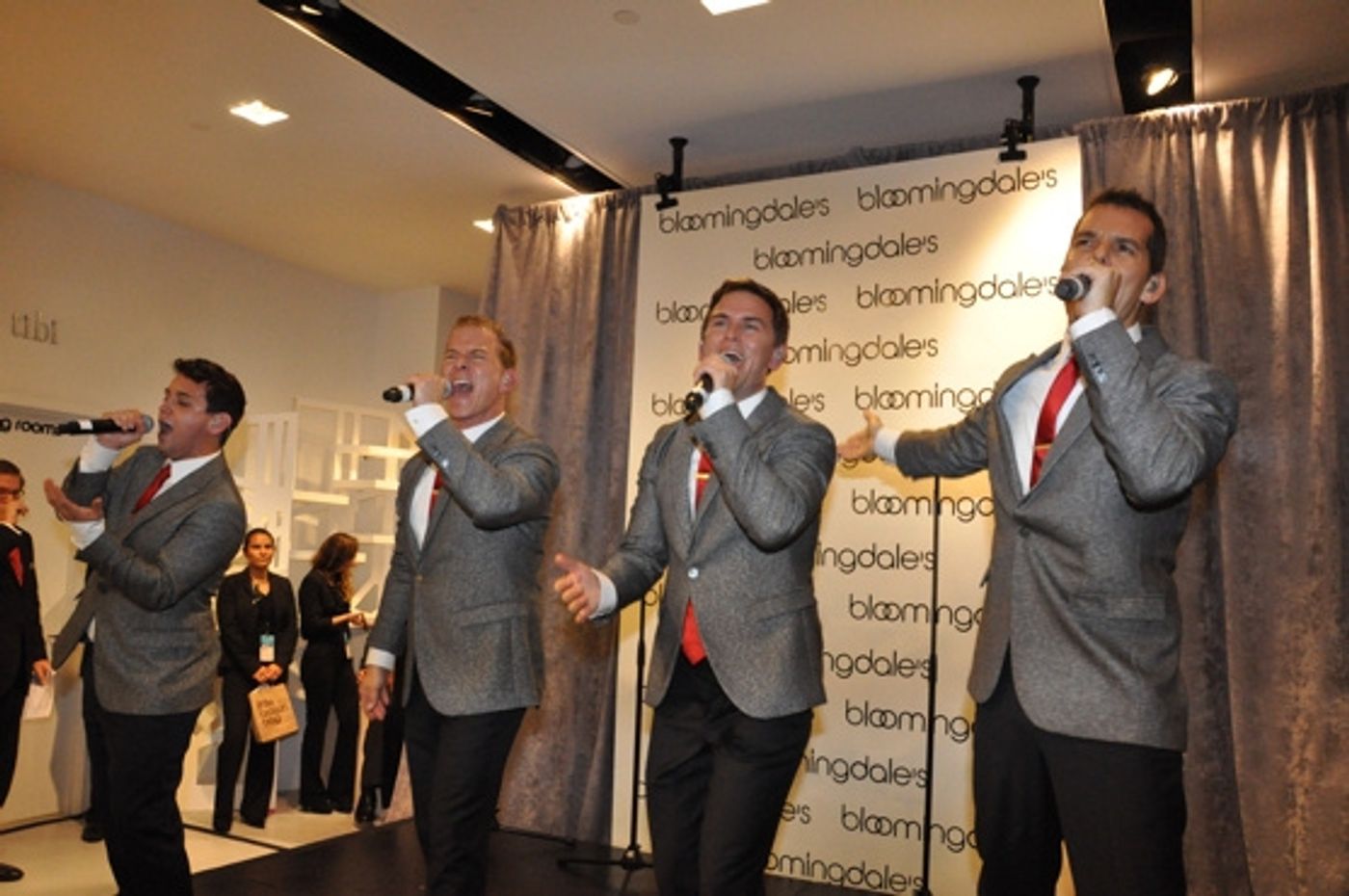 Photo Coverage: Midtown Men, Martha Wash, PRISCILLA Perform at  Bloomingdale's Holiday Window Unveiling  Image