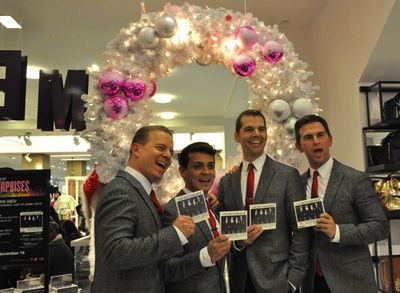 Christian Hoff, Michael Longoria, J. Robert Spencer and Daniel Reichard Photo