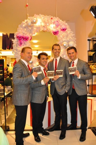 Christian Hoff, Michael Longoria, J. Robert Spencer and Daniel Reichard Photo