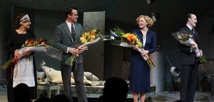 Caroline Lena Olsson, Paul Gross, Kim Cattrall & Simon Paisley Day  Photo