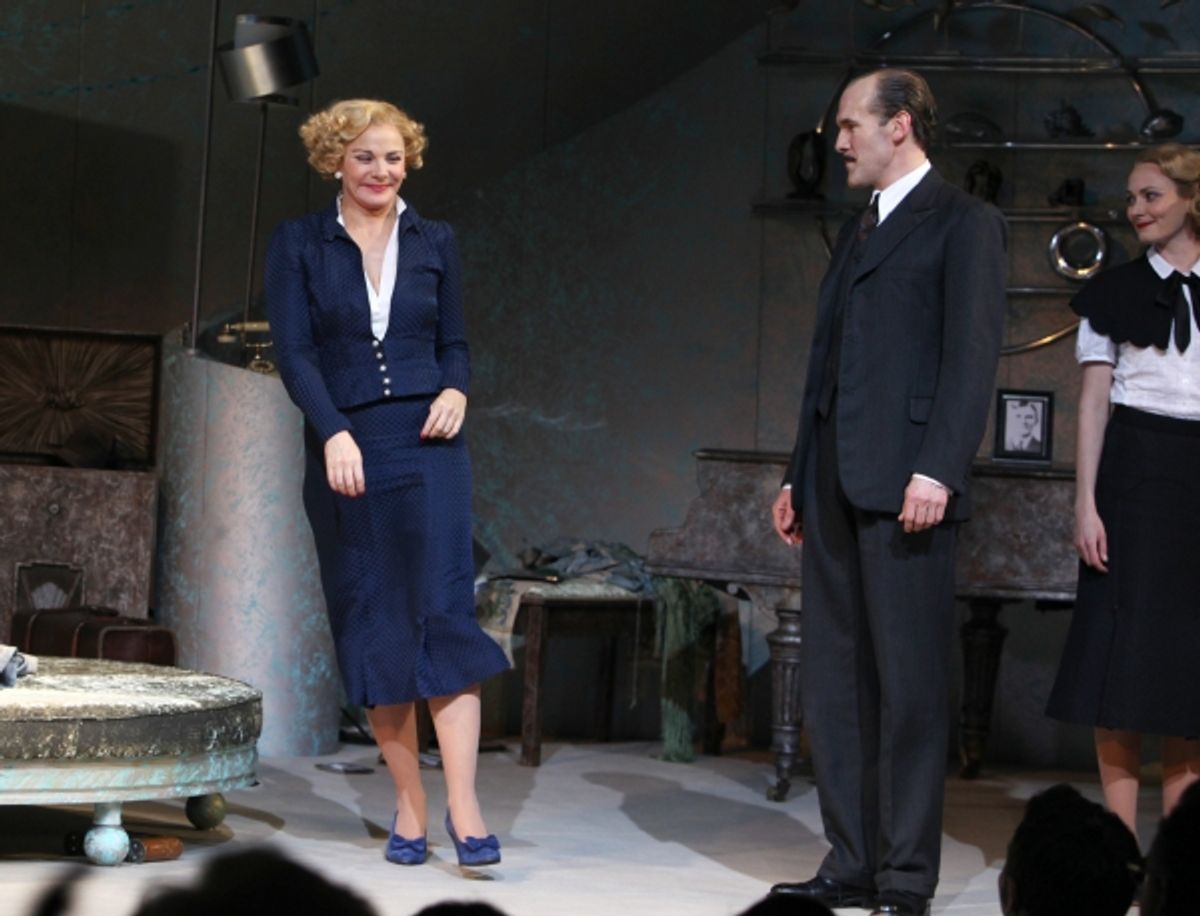 Kim Cattrall, Simon Paisley Day & Anna Madeley  at 