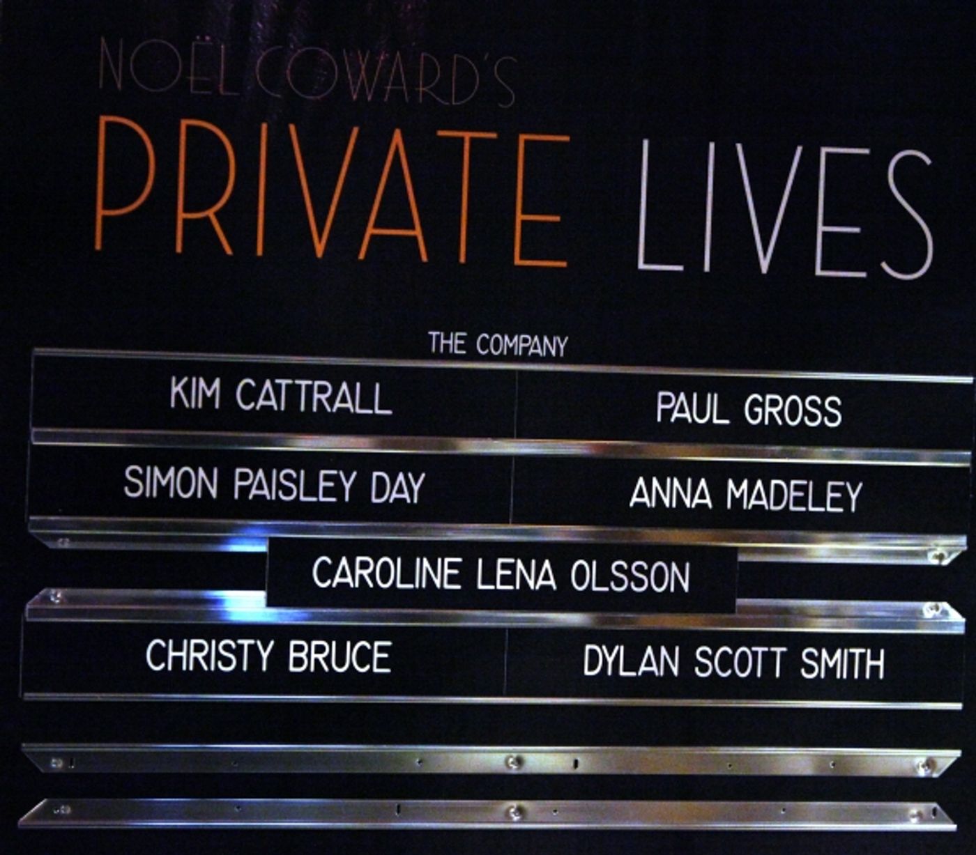 Photo Coverage: PRIVATE LIVES Broadway Opening Night Curtain Call!  Image