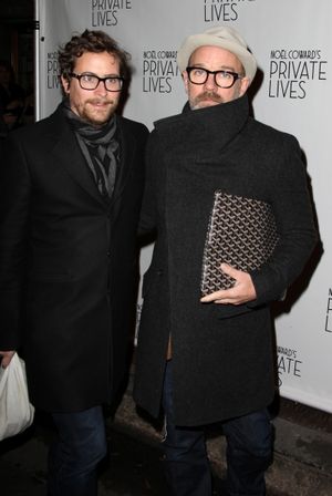 Thomas Dozol and Michael Stipe @ BroadwayWorld Thomas Dozol and Michael Stipe Photo