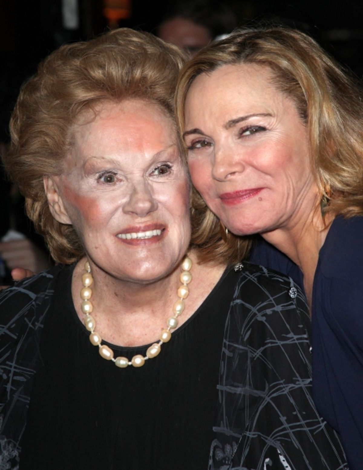 Tammy Grimes & Kim Cattrall at 