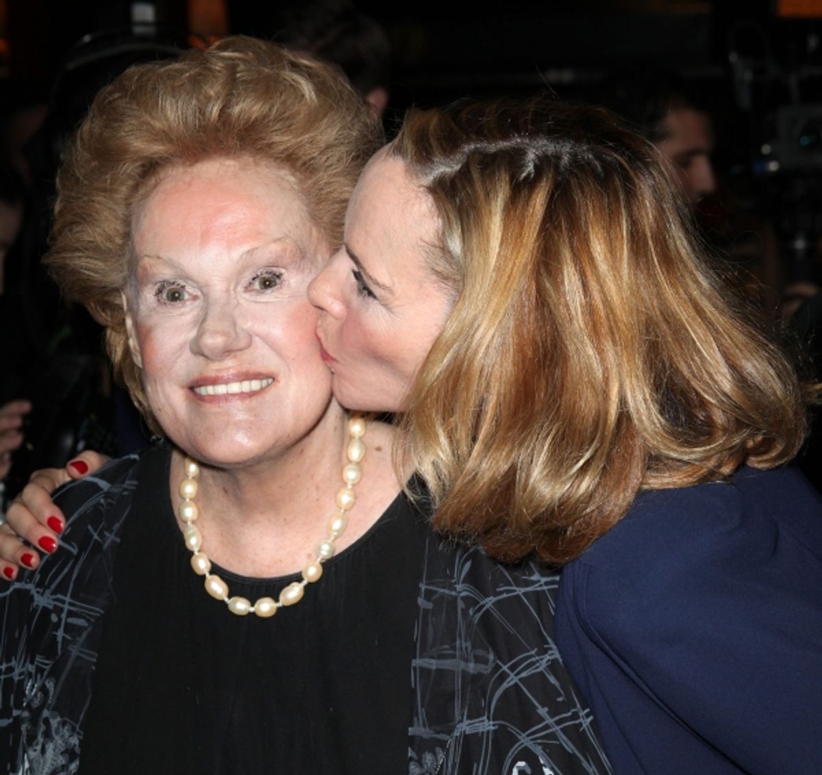 Tammy Grimes & Kim Cattrall at 