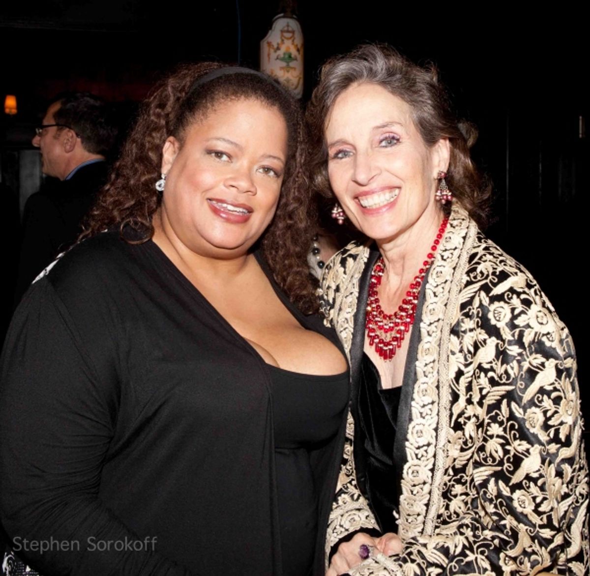 Natalie Douglas & Andrea Marcovicci at 