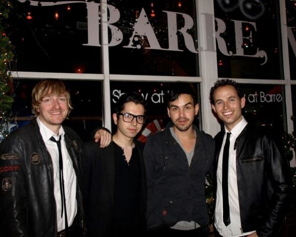 Jonny Morrow, KIel Feher, Nick Perez and Christopher Lloyd Bratten. Photo