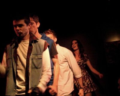 Von Smith, Anderson Davis, Barrett Foa and Jackie Seiden. Photo