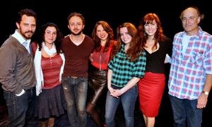 Oliver Butler, Annie Levy, James Kautz, Lisa Lewis, Phoebe Strole, Mara Davi and Pete Photo