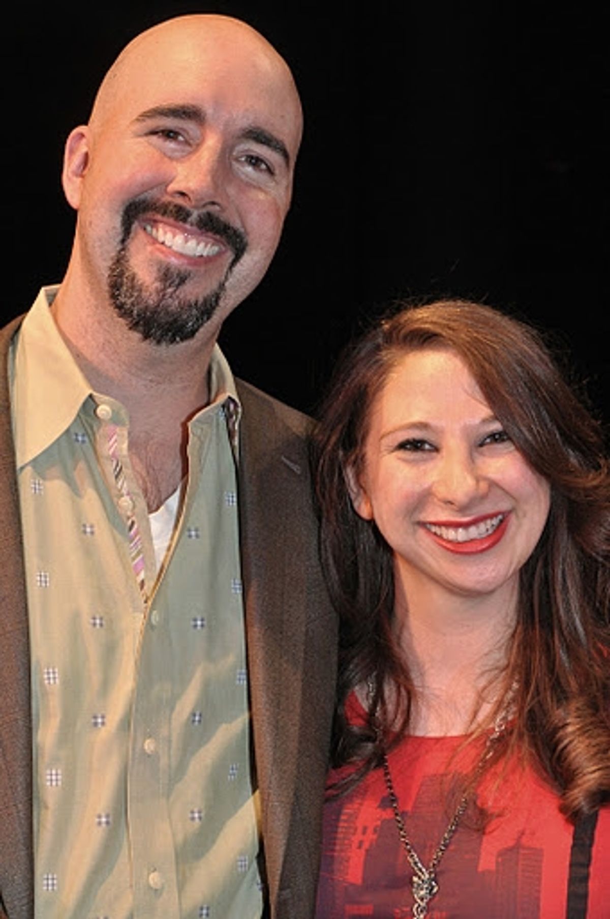 Erich Jungwirth and Lisa Lewis at 