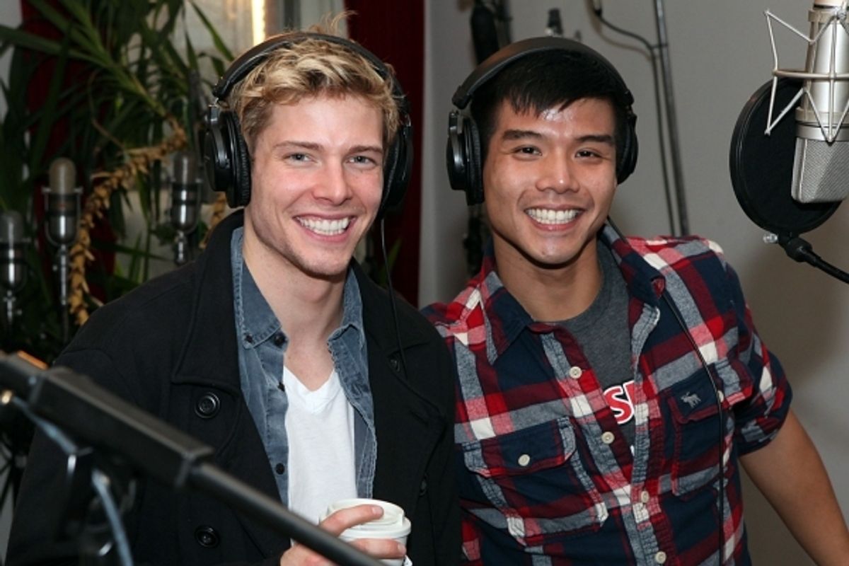 Hunter Parrish, Telly Leung. Photo Credit: Jeremy Daniel at 