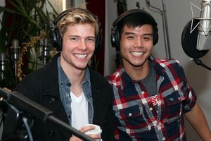 Hunter Parrish, Telly Leung. Photo Credit: Jeremy Daniel Photo