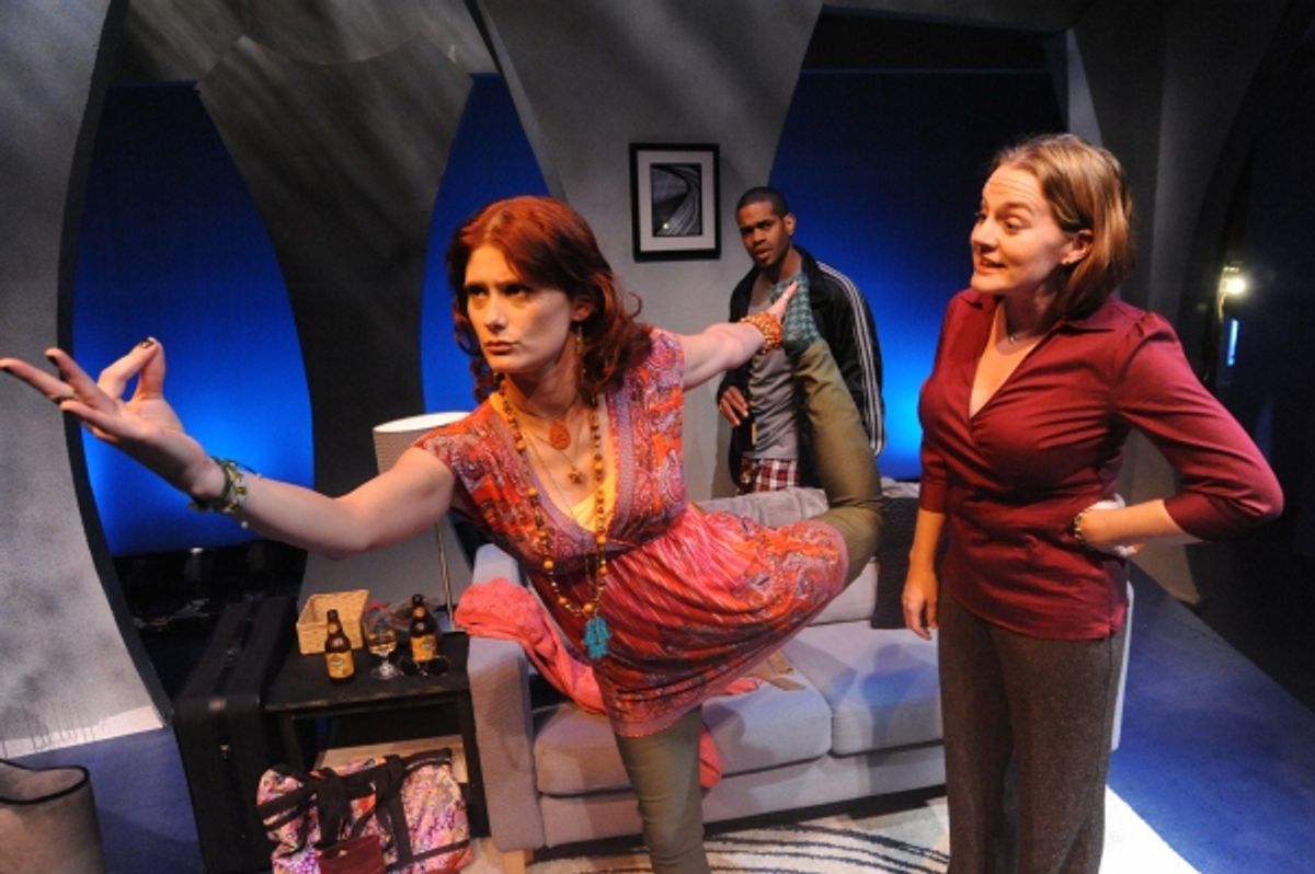 Jessica Austgen, Laurence Curry and Rebecca Remaly at 