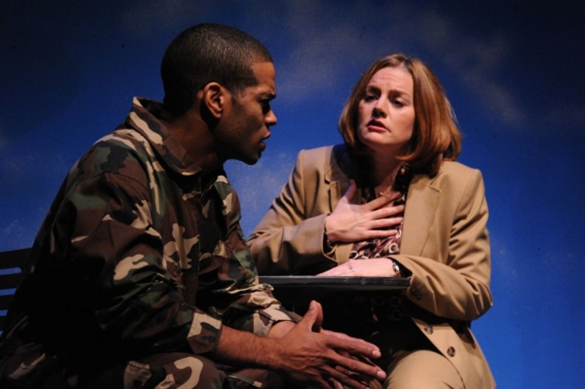 Laurence Curry and Rebecca Remaly at 