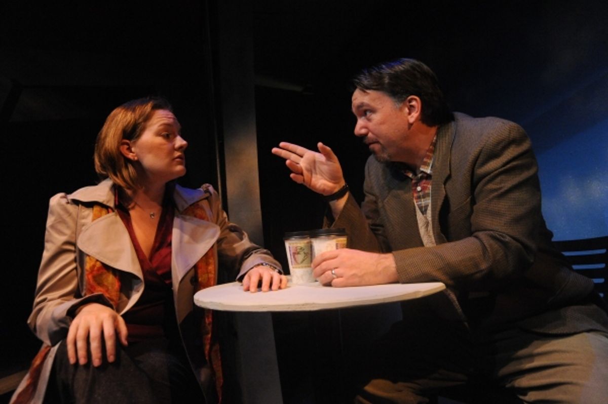 Rebecca Remaly and Michael Morgan at 