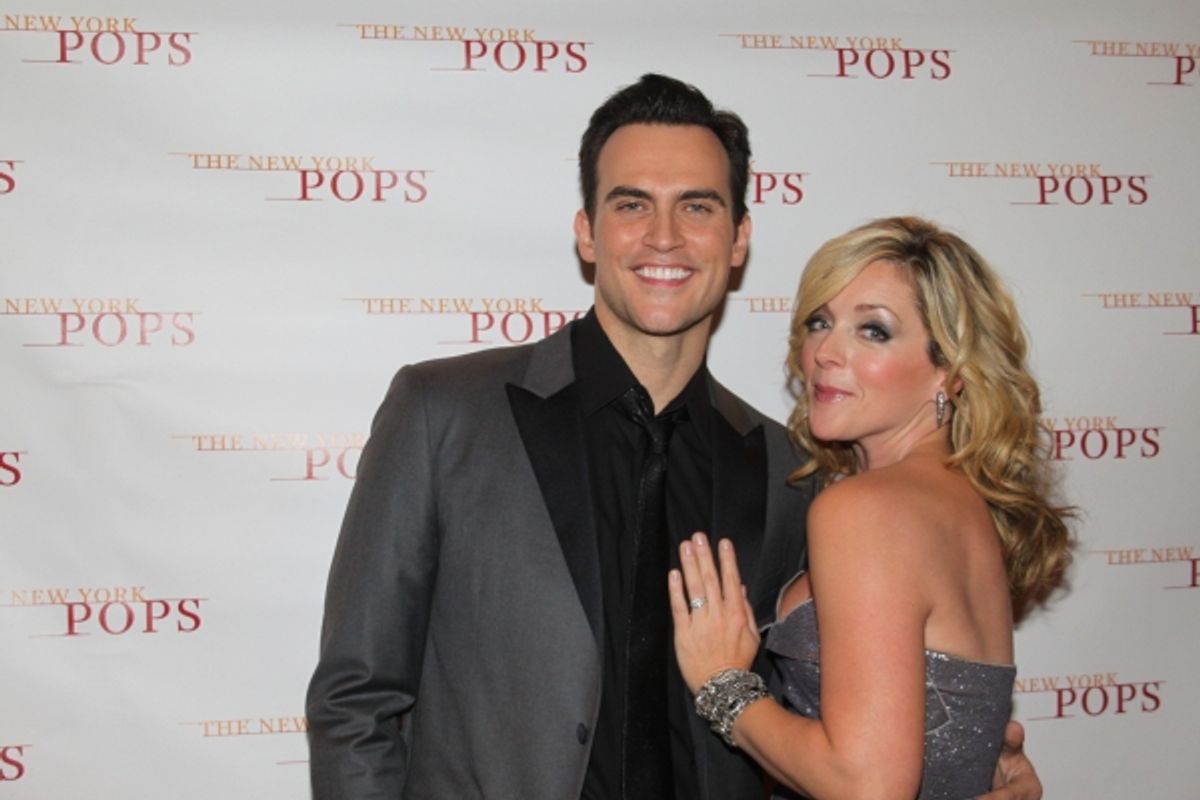 Cheyenne Jackson and Jane Krakowski at 
