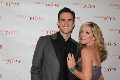 Cheyenne Jackson and Jane Krakowski Photo