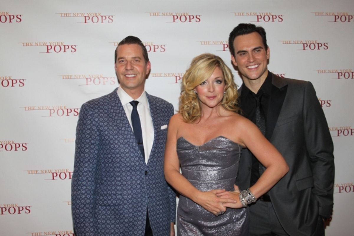 Steven Reineke, Jane Krakowski and Cheyenne Jackson
 at 