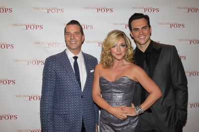 Steven Reineke, Jane Krakowski and Cheyenne Jackson
 Photo