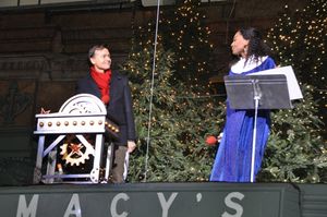 William Schermerhorn and Patina Miller Photo