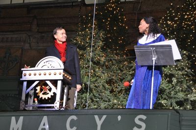 William Schermerhorn and Patina Miller Photo