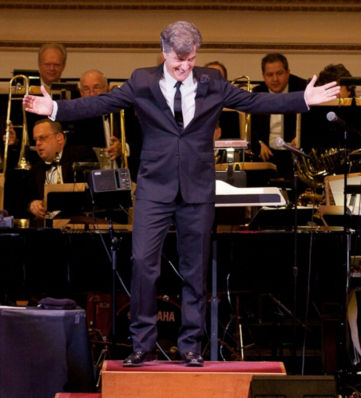 Mad Men composer David Carbonara introduces his new Mad Men Suite' at Cheyenne Jackson Performs at Carnegie Hall