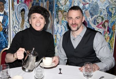 Charles Busch & Carl Siciliano (Executive Charles Busch & Director, The Ali Forney Ce Photo