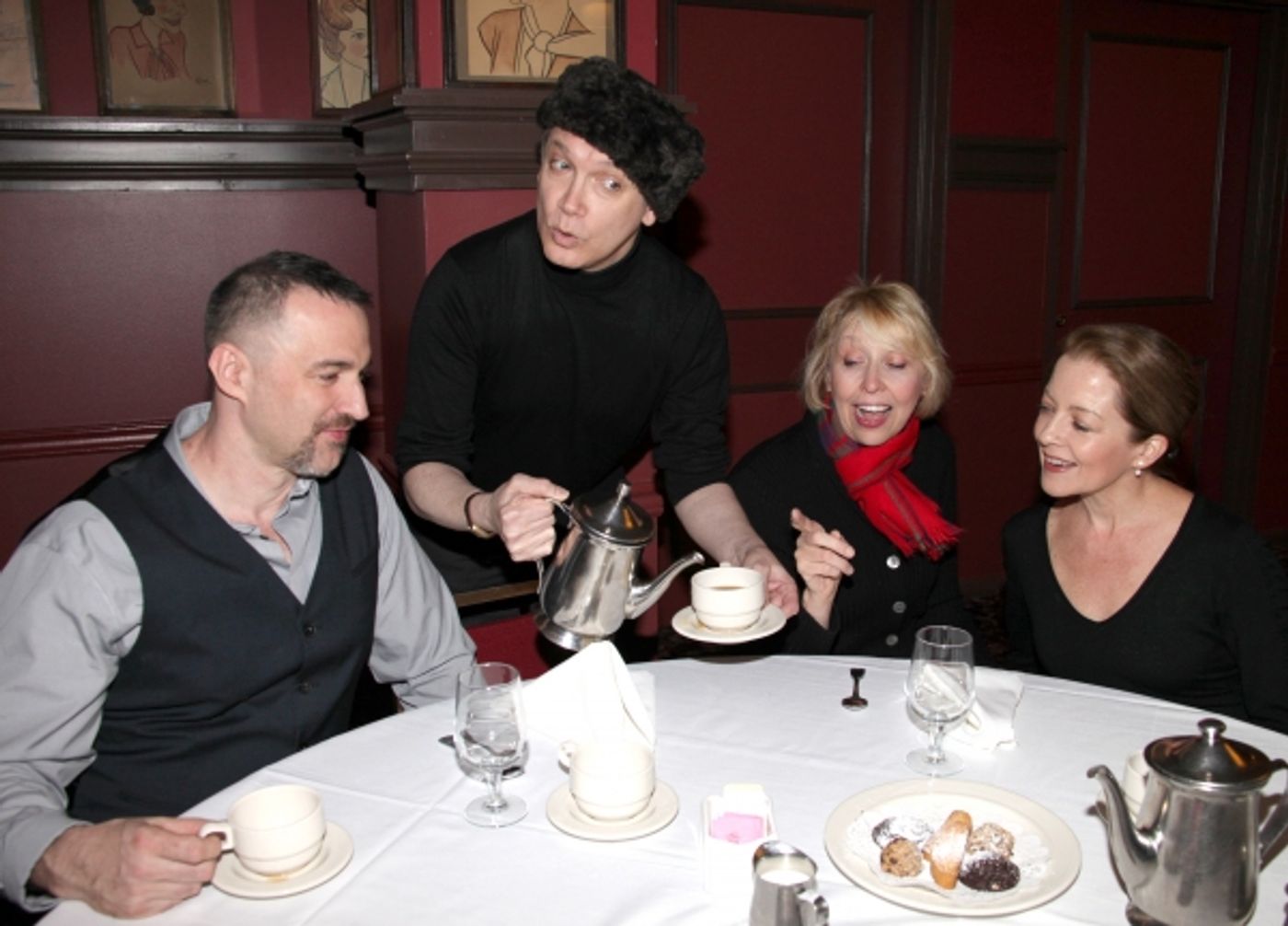 Photo Coverage: Charles Busch Hosts TEA AT FIVE Sneak Peek at Sardi's  Image