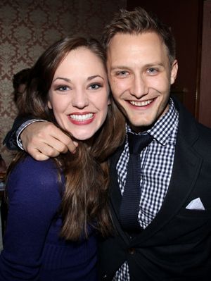 Laura Osnes & husband Nathan Johnson Photo