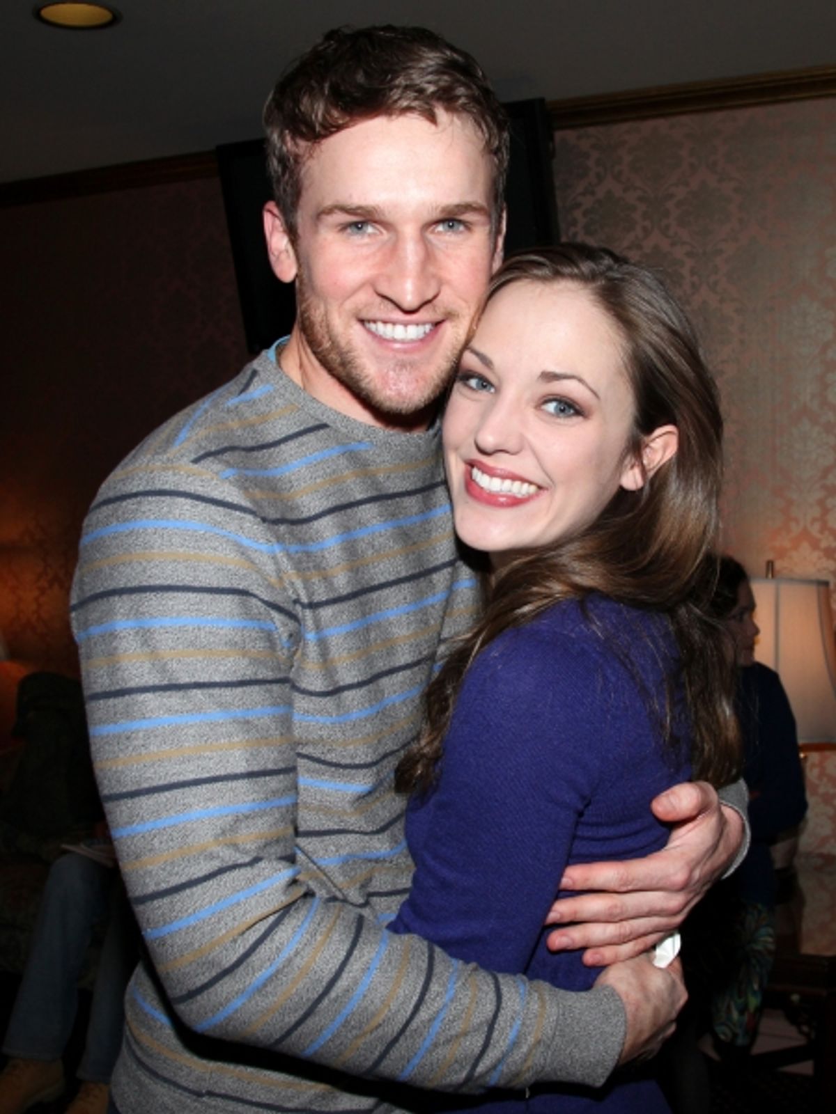 Claybourne Elder & Laura Osnes at 