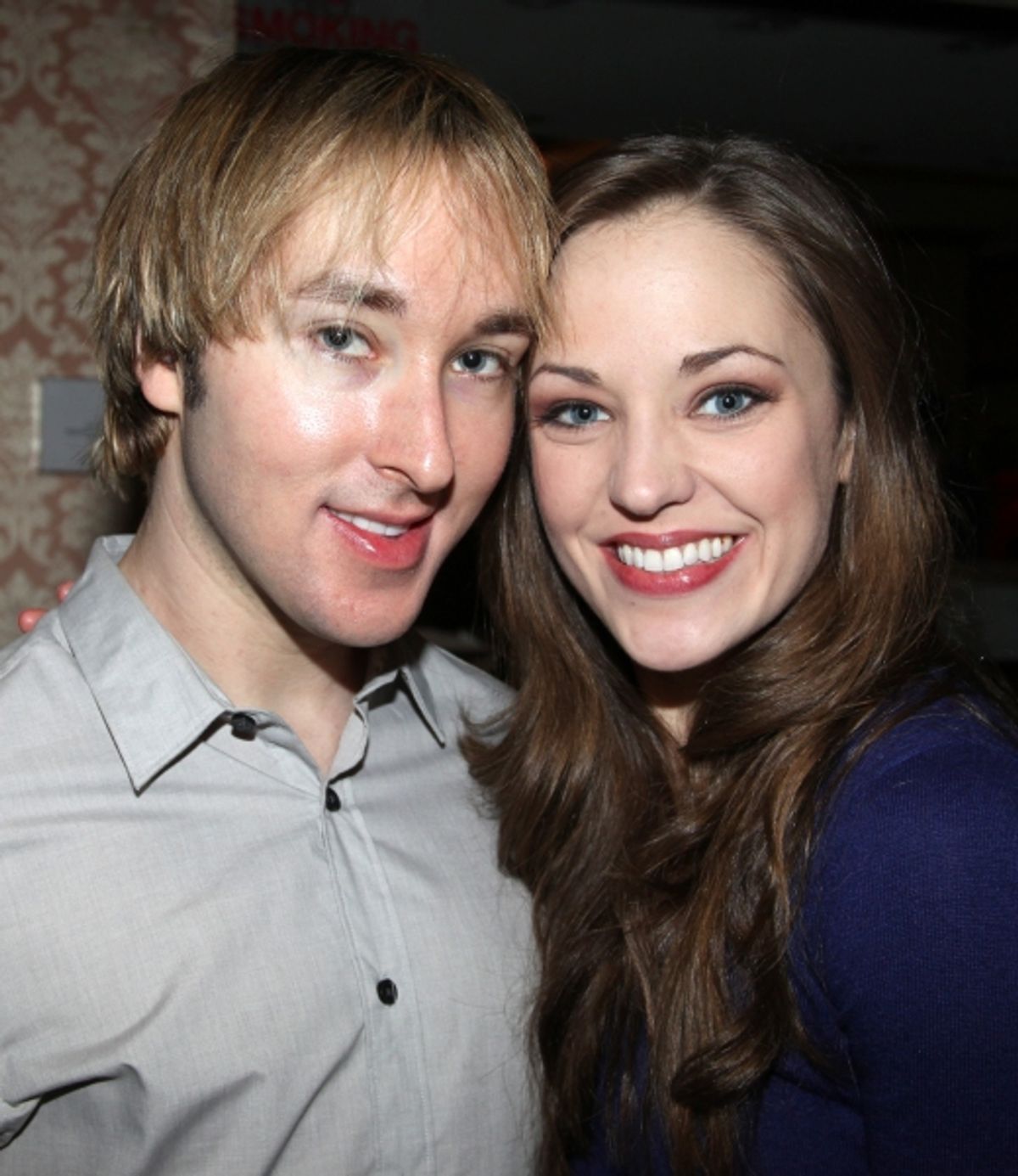 Michael Alden (Producer) & Laura Osnes  at 