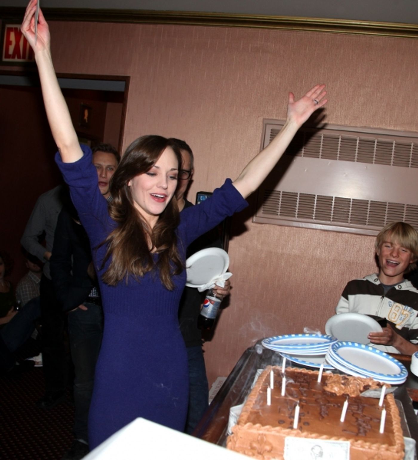 Photo Flash: BONNIE & CLYDE Birthday Pizza Party  Image
