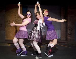 Amy Elizabeth Jones, Hannah McKinney (Princess Fartina), Sherry Hopkins  Photo