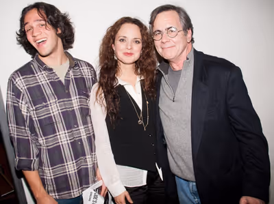 Joe's Pub Stage Manager Ben, Melissa Errico & Marc Silag
 Photo