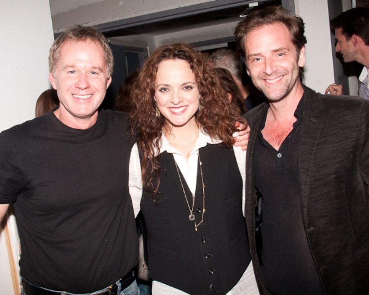 Patrick McEnroe, Melissa Errico & Malcolm Gets
 at 