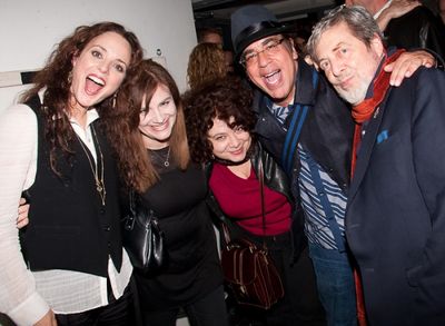 Melissa Errico, Erica Gould & Sister Richard Jay-Alexander & Tony Walton
 Photo