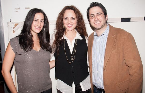 Jennifer Diamond, Melissa Errico & Rob Diamond
 Photo