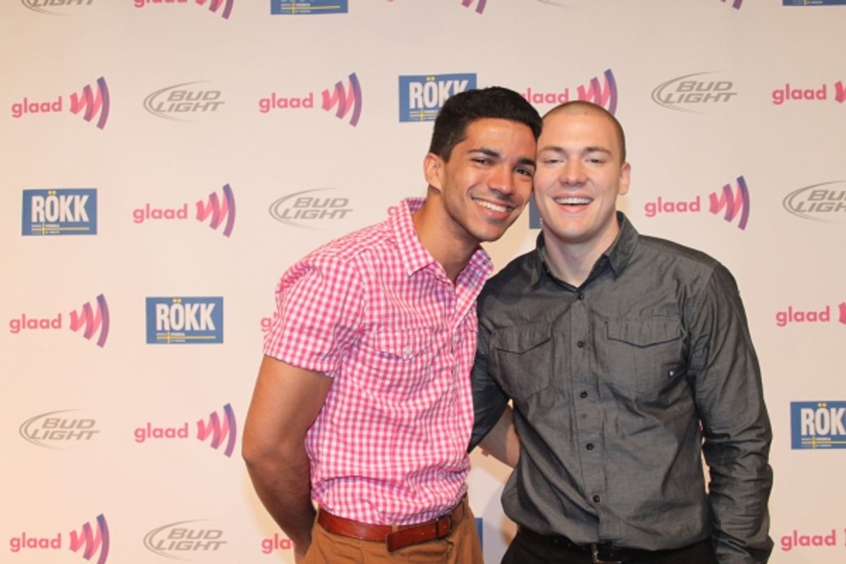 Samuel Araujo and Davis Mallory at 